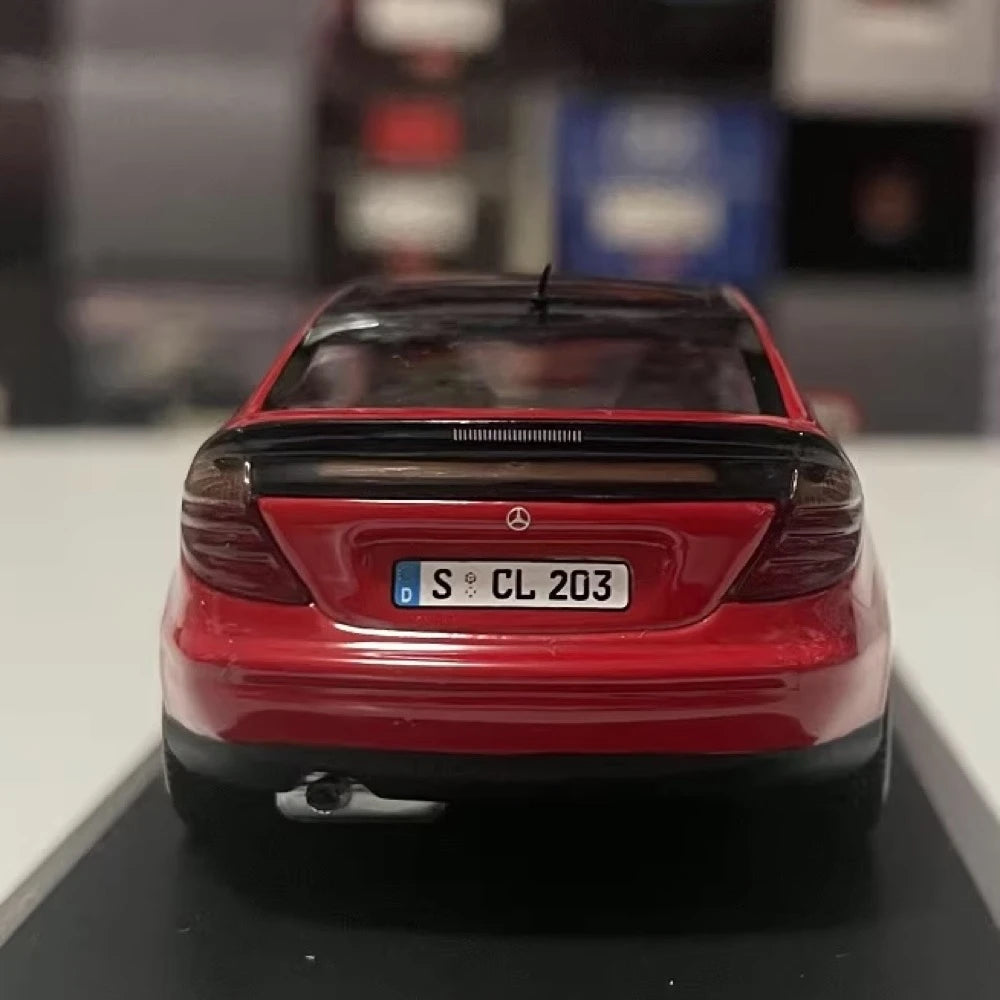 [Minichamps] 1:43 Mercedes-Benz 2001 CL203 Sport Coupe Red Model Car Die-Cast