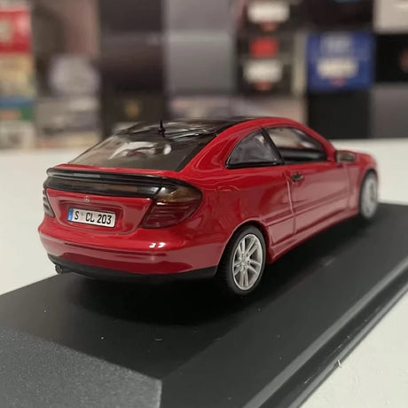 [Minichamps] 1:43 Mercedes-Benz 2001 CL203 Sport Coupe Red Model Car Die-Cast