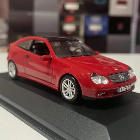 [Minichamps] 1:43 Mercedes-Benz 2001 CL203 Sport Coupe Red Model Car Die-Cast