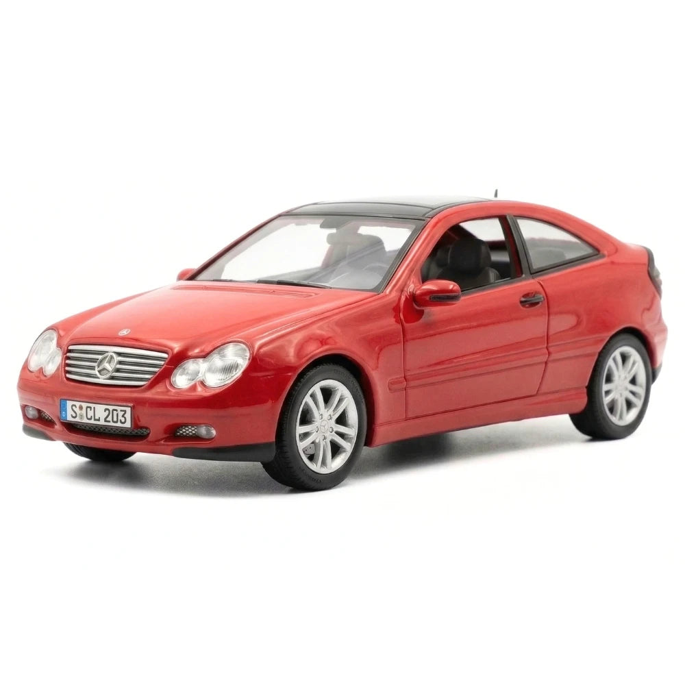 [Minichamps] 1:43 Mercedes-Benz 2001 CL203 Sport Coupe Red Model Car Die-Cast