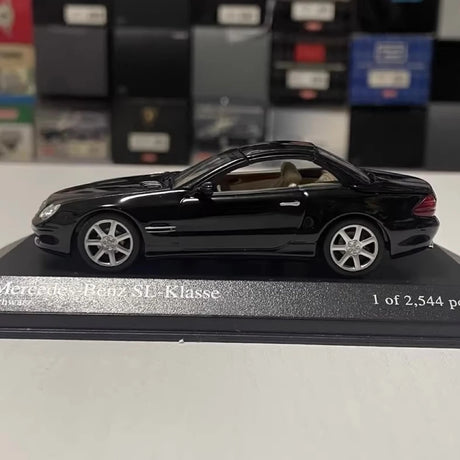 [Minichamps] 1:43 Mercedes-Benz 2003 SL-Class Coupe R230 Black Model Car Die-Cast