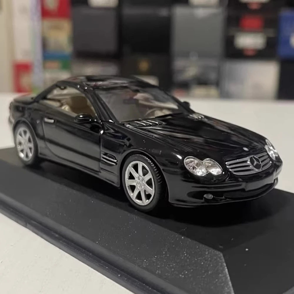 [Minichamps] 1:43 Mercedes-Benz 2003 SL-Class Coupe R230 Black Model Car Die-Cast