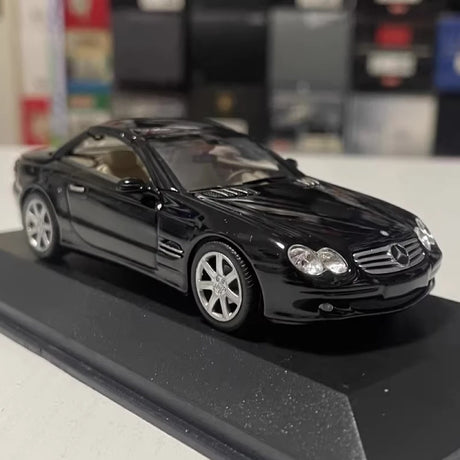 [Minichamps] 1:43 Mercedes-Benz 2003 SL-Class Coupe R230 Black Model Car Die-Cast