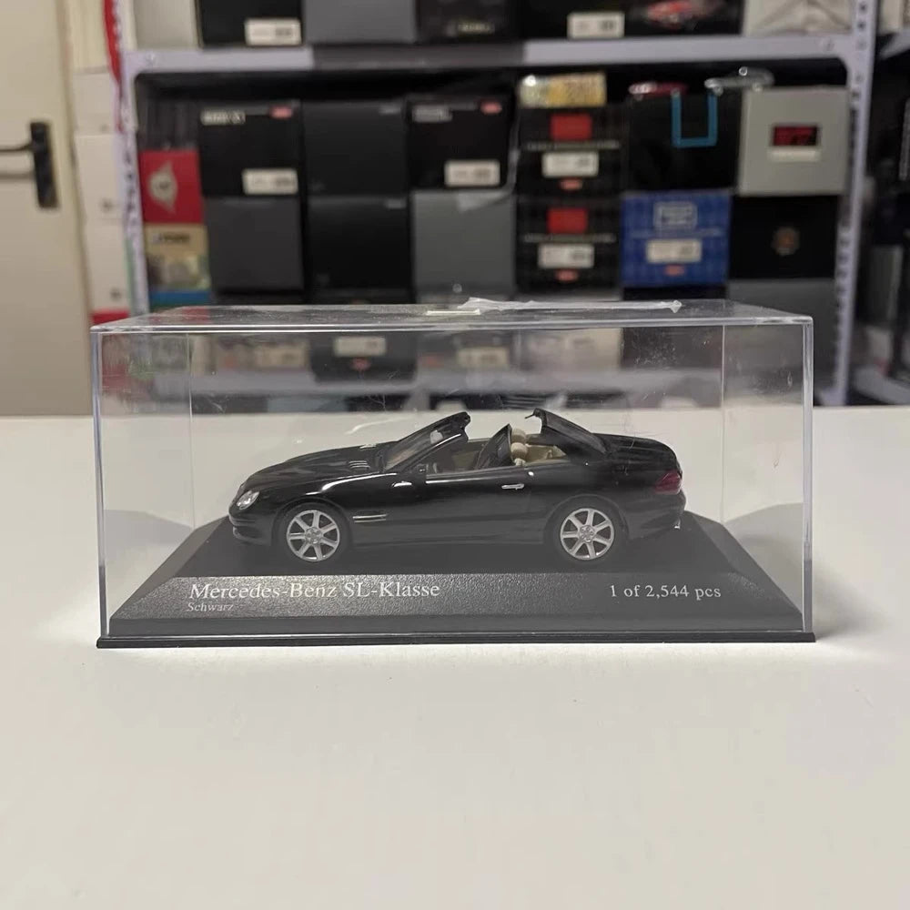 [Minichamps] 1:43 Mercedes-Benz 2003 SL-Class Coupe R230 Black Model Car Die-Cast