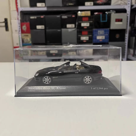 [Minichamps] 1:43 Mercedes-Benz 2003 SL-Class Coupe R230 Black Model Car Die-Cast