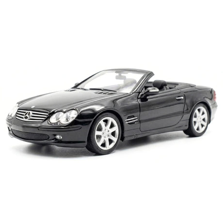 [Minichamps] 1:43 Mercedes-Benz 2003 SL-Class Roadster R230 Black Model Car Die-Cast