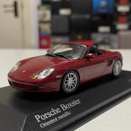 [Minichamps] 1:43 Porsche 1996 Boxster 986 Wine Model Car Die-Cast
