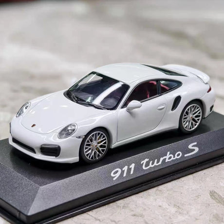 [Minichamps] 1:43 Porsche 2016 911 Turbo S White Model Car Resin