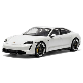 [Minichamps] 1:43 Porsche 2019 Taycan Turbo S White Model Car Die-Cast