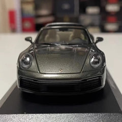 [Minichamps] 1:43 Porsche 2020 911 992 Targa 4S Gray Model Car Die-Cast