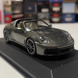[Minichamps] 1:43 Porsche 2020 911 992 Targa 4S Gray Model Car Die-Cast