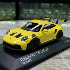 [Minichamps] 1:43 Porsche 2023 911 992 GT3 RS Yellow Model Car Resin
