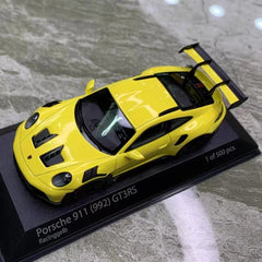 [Minichamps] 1:43 Porsche 2023 911 992 GT3 RS Yellow Model Car Resin