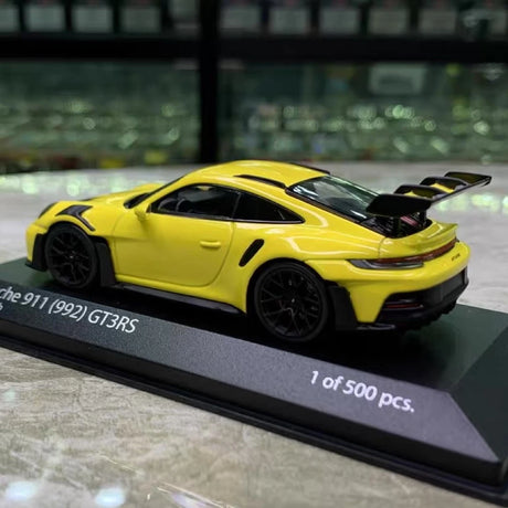 [Minichamps] 1:43 Porsche 2023 911 992 GT3 RS Yellow Model Car Resin