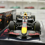 1:43 Red Bull 2025 RB21 #22 Canadian GP Yuki Tsunoda F1 resin model car by Minichamps - view 1
