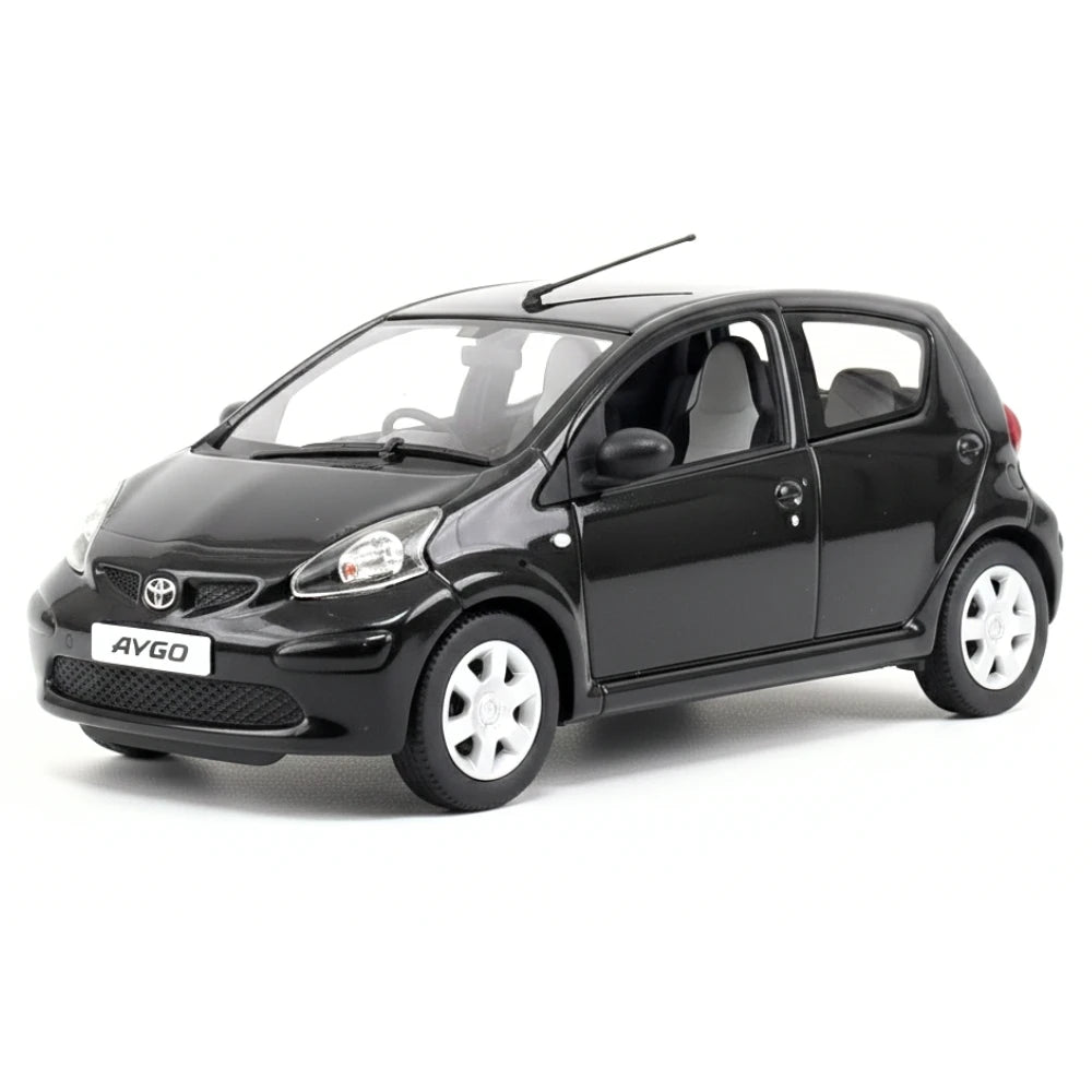 [Minichamps] 1:43 Toyota 2005 Aygo nero modellino di auto Die-Cast