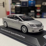 [Minichamps] 1:43 Toyota 2009 Avensis Sedan silver modellbil Die-Cast