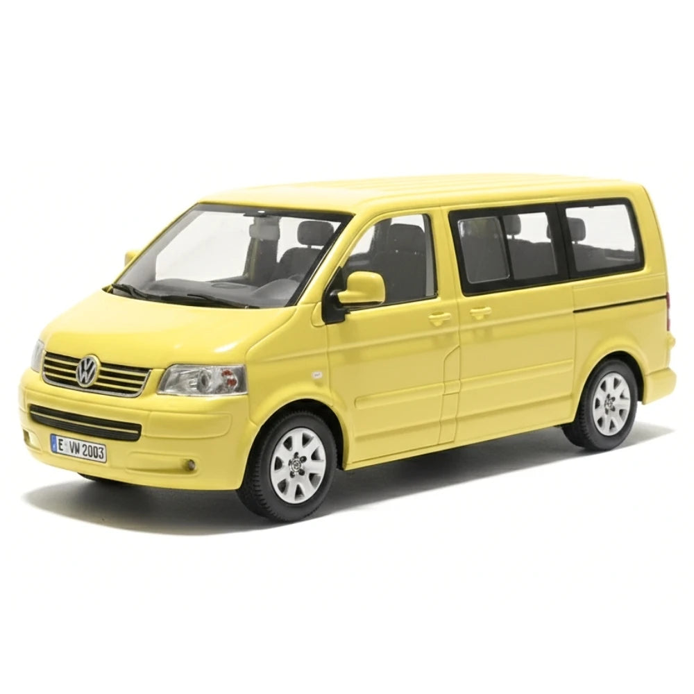 [Minichamps] 1:43 Volkswagen 2003 Multivan T5 Yellow Model Car Die-Cast