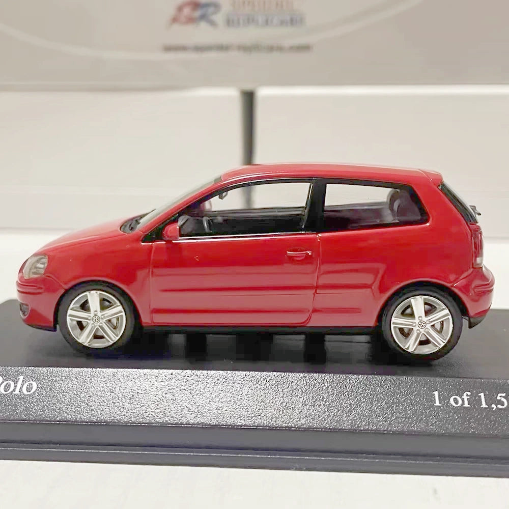 [Minichamps] 1:43 Volkswagen 2005 Polo 9N3 rouge voiture miniature Die-Cast