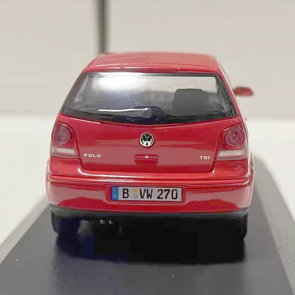 [Minichamps] 1:43 Volkswagen 2005 Polo 9N3 rouge voiture miniature Die-Cast