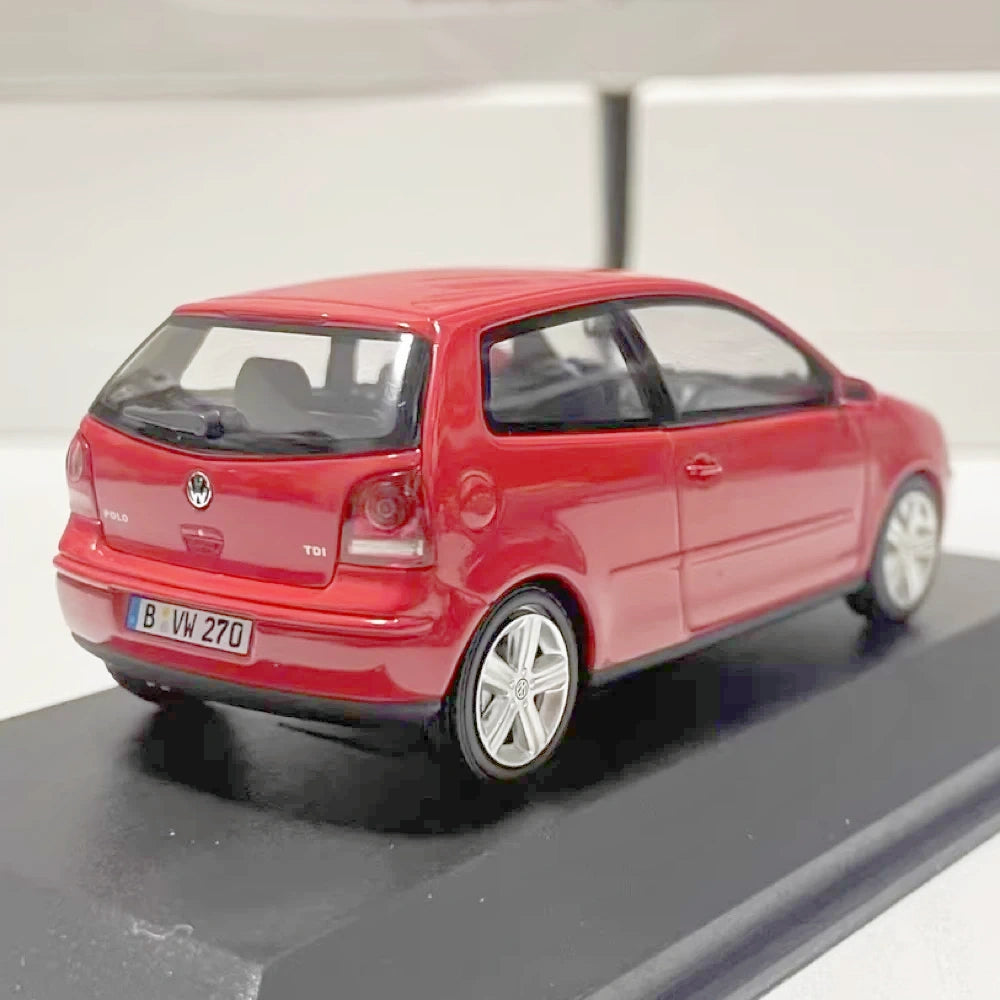 [Minichamps] 1:43 Volkswagen 2005 Polo 9N3 rouge voiture miniature Die-Cast