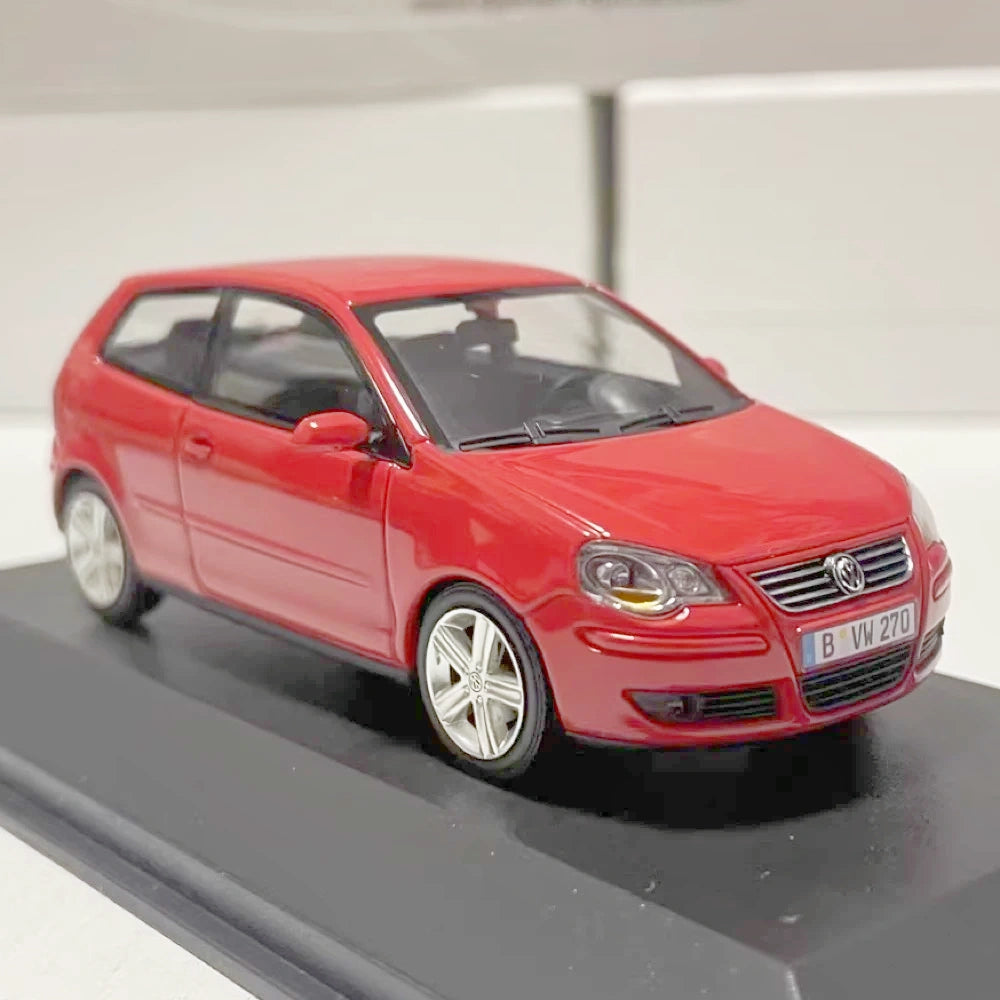 [Minichamps] 1:43 Volkswagen 2005 Polo 9N3 rouge voiture miniature Die-Cast