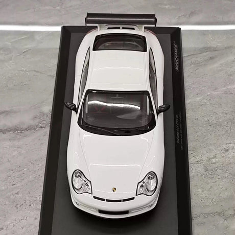 [Minichamps] 1:18 Porsche 2004 911 996 GT3 RS White Blue Model Car Resin