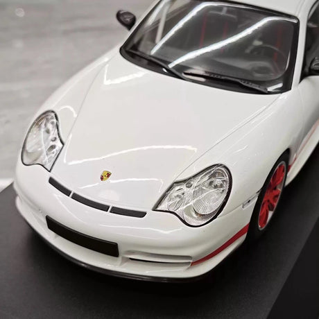 [Minichamps] 1:18 Porsche 2004 911 996 GT3 RS White Red Model Car Resin