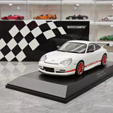 [Minichamps] 1:18 Porsche 2004 911 996 GT3 RS White Red Model Car Resin