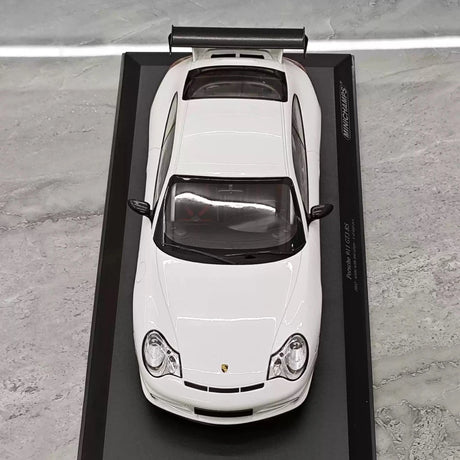 [Minichamps] 1:18 Porsche 2004 911 996 GT3 RS White Red Model Car Resin