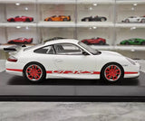 [Minichamps] 1:18 Porsche 2004 911 996 GT3 RS White Red Model Car Resin