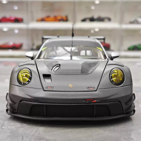[Minichamps] 1:18 Porsche 2023 911 GT3 R 992 Race Car Gray Model Car Resin