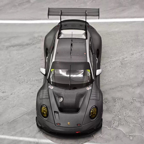 [Minichamps] 1:18 Porsche 2023 911 GT3 R 992 Race Car Gray Model Car Resin