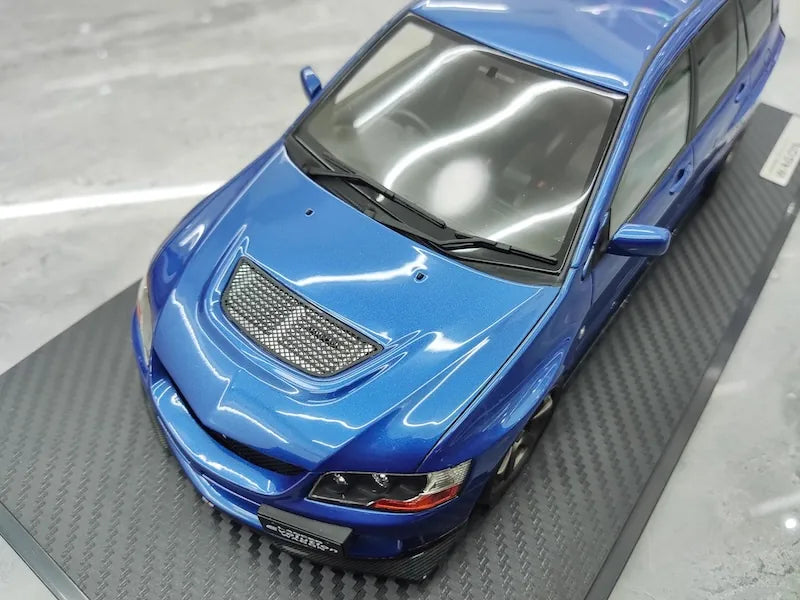 1:18 Mitsubishi 2005 Lancer Evo IX Wagon Blue Die Cast Model Car