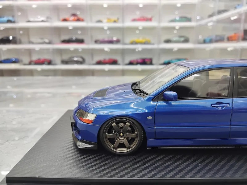 1:18 Mitsubishi 2005 Lancer Evo IX Wagon Blue Die Cast Model Car