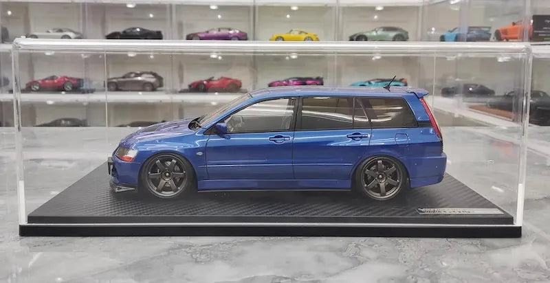 1:18 Mitsubishi 2005 Lancer Evo IX Wagon Blue Die Cast Model Car