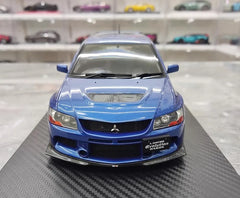1:18 Mitsubishi 2005 Lancer Evo IX Wagon Blue Die Cast Model Car