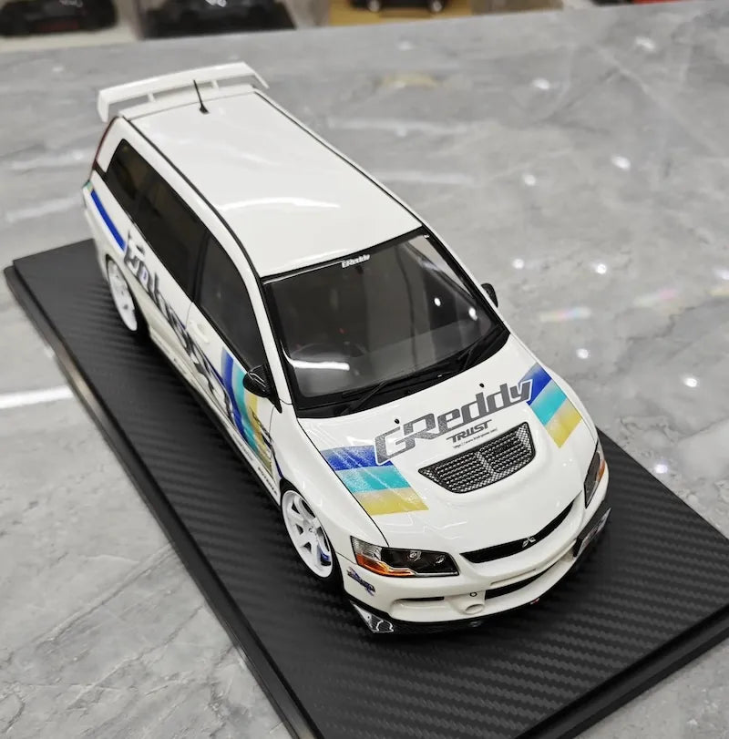 1:18 Mitsubishi 2005 Lancer Evo IX Wagon Greddy Die Cast Model Car
