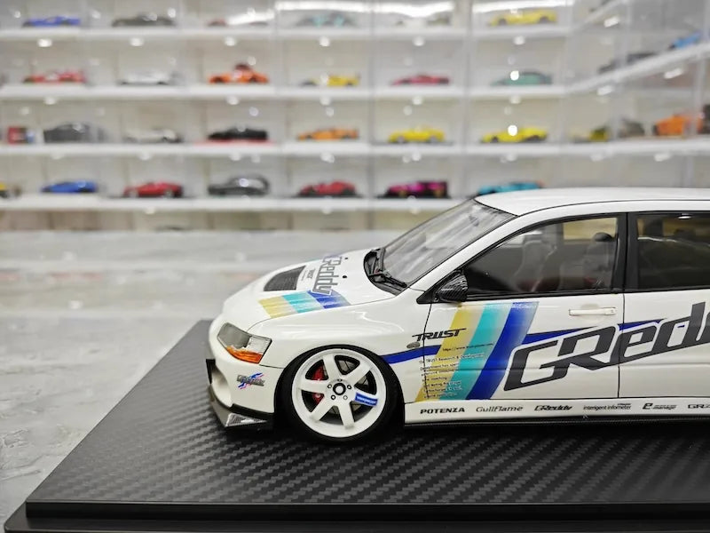 1:18 Mitsubishi 2005 Lancer Evo IX Wagon Greddy Die Cast Model Car