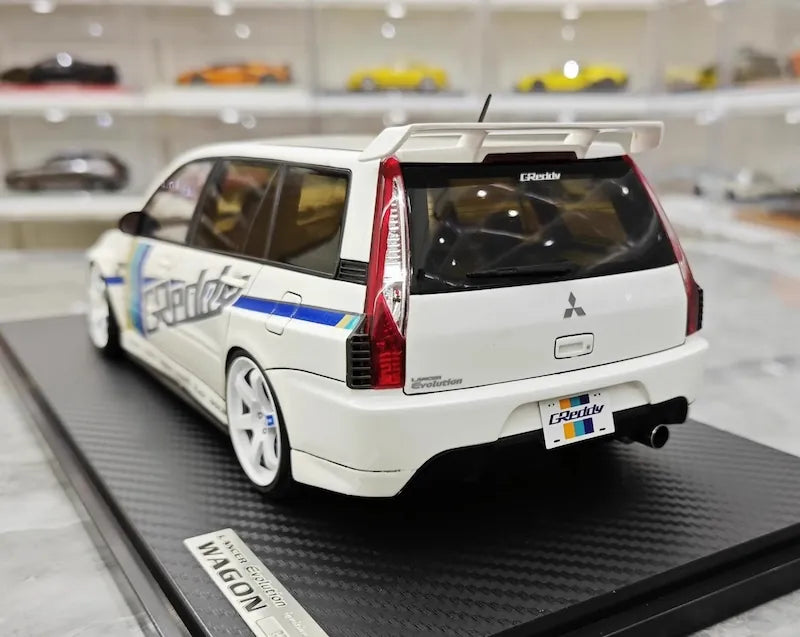 1:18 Mitsubishi 2005 Lancer Evo IX Wagon Greddy Die Cast Model Car