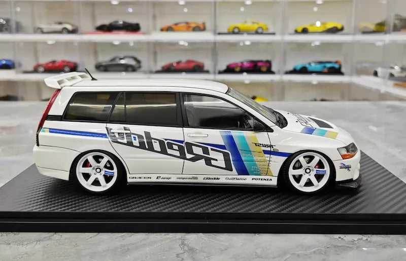 1:18 Mitsubishi 2005 Lancer Evo IX Wagon Greddy Die Cast Model Car