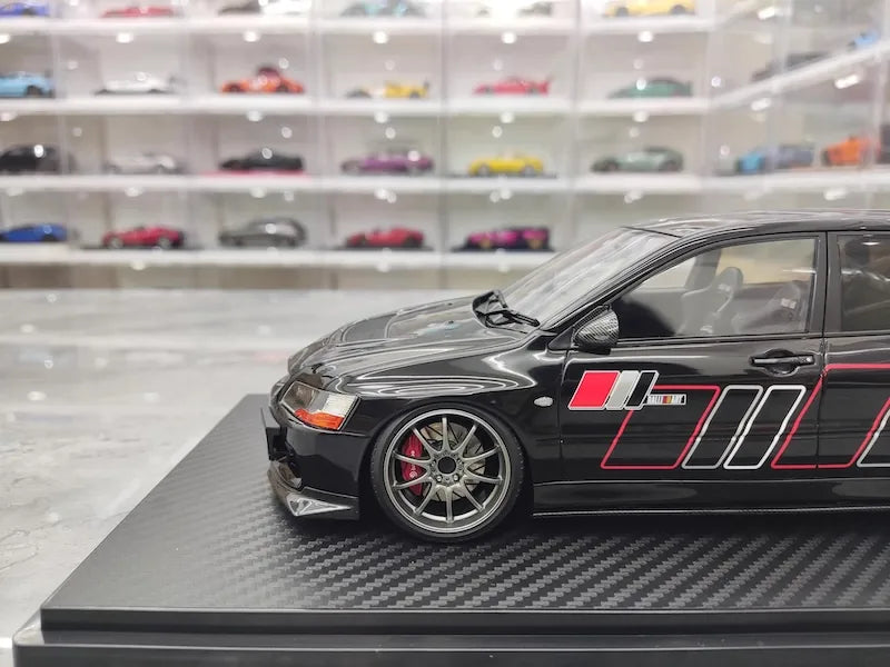 1:18 Mitsubishi 2005 Lancer Evo IX Wagon RalliArt Black Die Cast Model Car