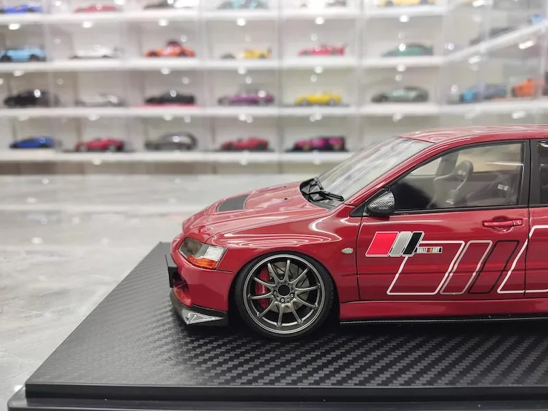 1:18 Mitsubishi 2005 Lancer Evo IX Wagon RalliArt Red Die Cast Model Car