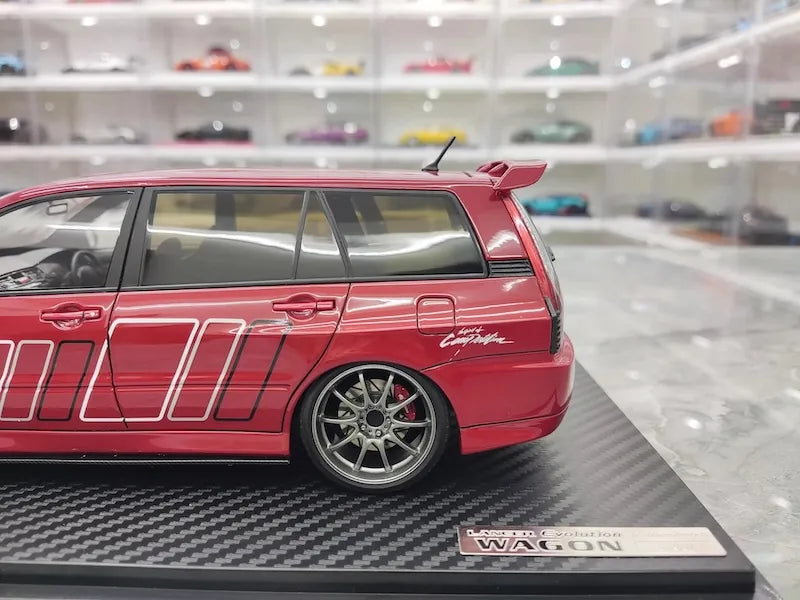 1:18 Mitsubishi 2005 Lancer Evo IX Wagon RalliArt Red Die Cast Model Car