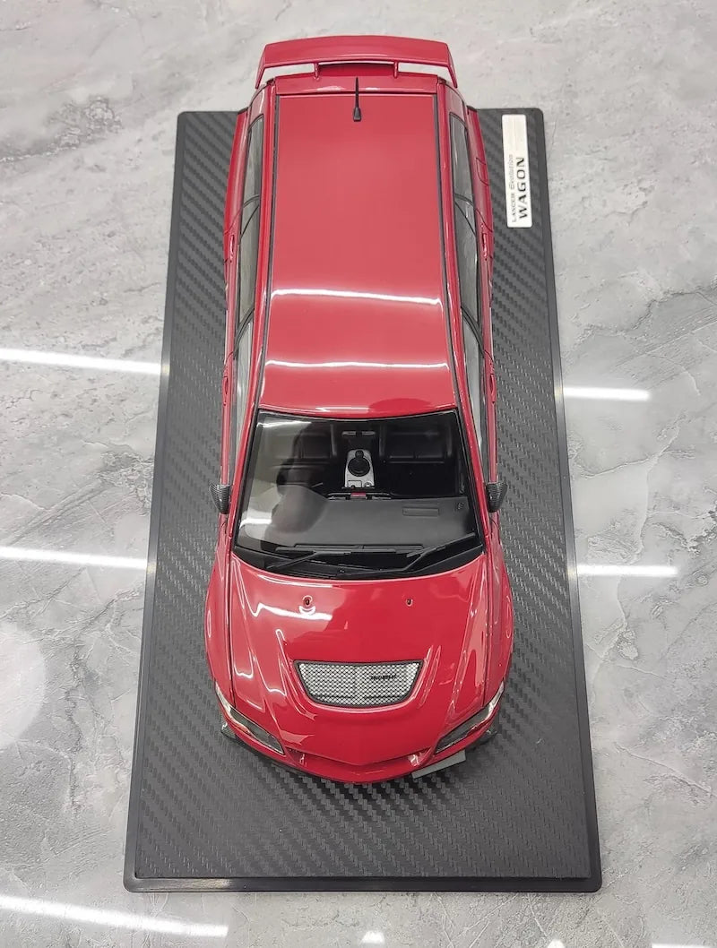 1:18 Mitsubishi 2005 Lancer Evo IX Wagon RalliArt Red Die Cast Model Car