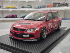 1:18 Mitsubishi 2005 Lancer Evo IX Wagon RalliArt Red Die Cast Model Car