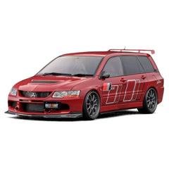 1:18 Mitsubishi 2005 Lancer Evo IX Wagon RalliArt Red Die Cast Model Car