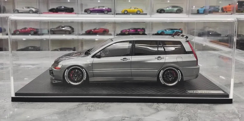 1:18 Mitsubishi 2005 Lancer Evo IX Wagon Silver Die Cast Model Car