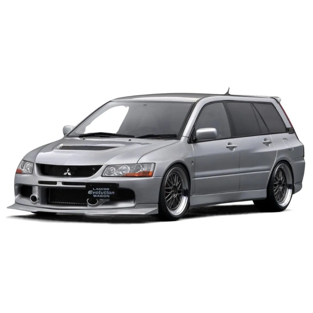 1:18 Mitsubishi 2005 Lancer Evo IX Wagon Silver Die Cast Model Car