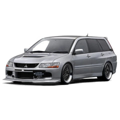 1:18 Mitsubishi 2005 Lancer Evo IX Wagon Silver Die Cast Model Car